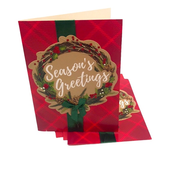 Handmade Holiday Greeting Cards Set of 4 - Picture 2 of 7